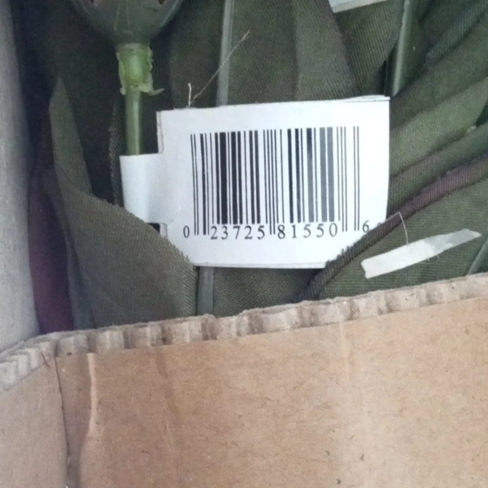 Faux Box of 12 Micro Peach Large  Buttercup Spray